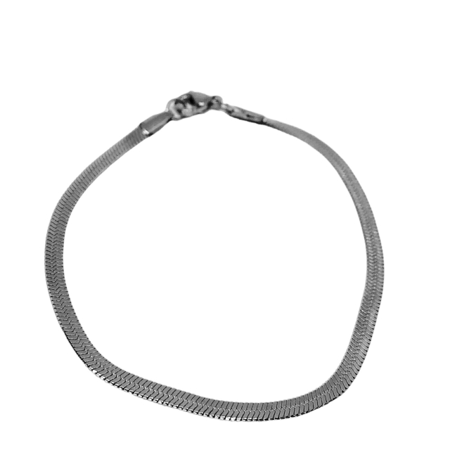 Pulsera Acero Chata