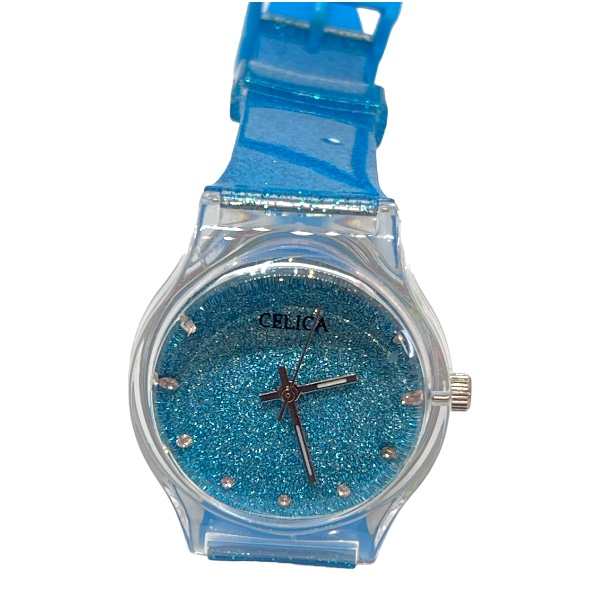 Reloj Azul Brillo