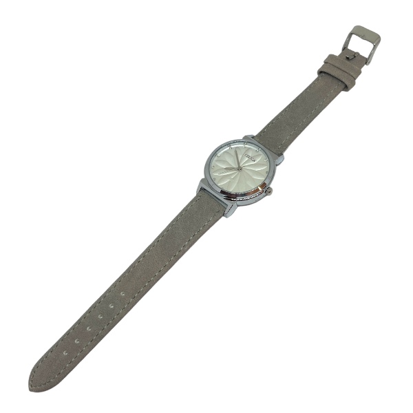 Reloj Flor Beige