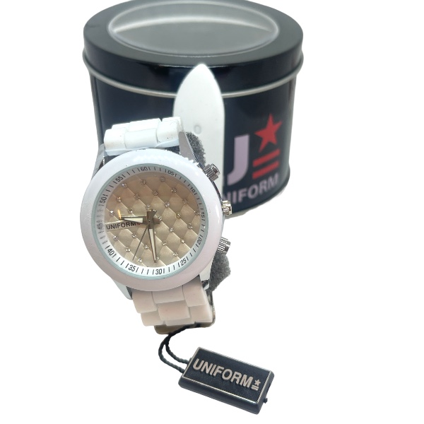 Reloj Blanco Cubics