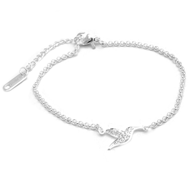 Pulsera Acero Blanco Colibri