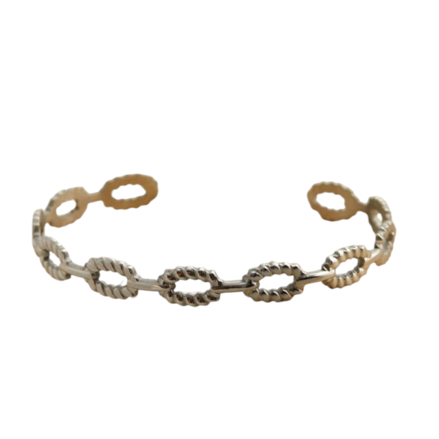 Pulsera acero rigida 