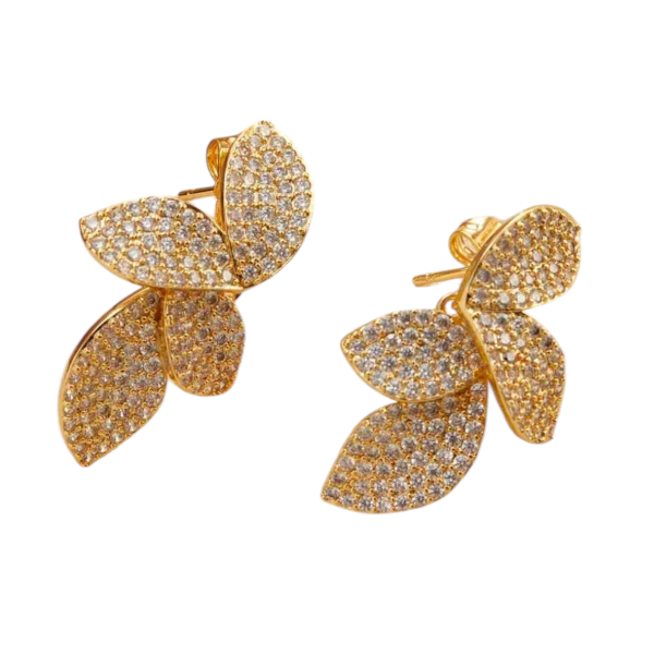 ARO DORADO PASANTE HOJAS MICROPAVE 