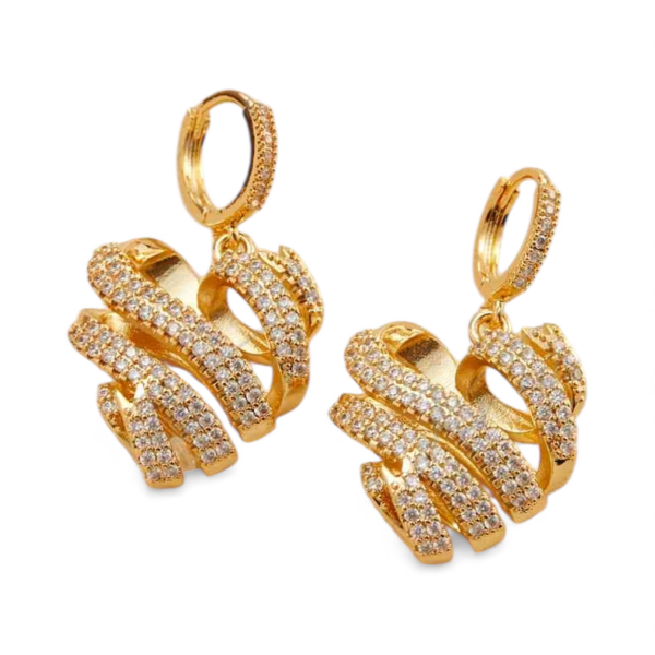 ARO DORADO ARGOLLA DIJE MICROPAVE