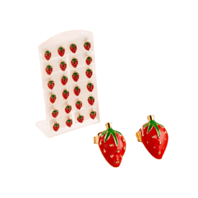 ARO  BLÍSTER ACERO DORADO FRUTILLA