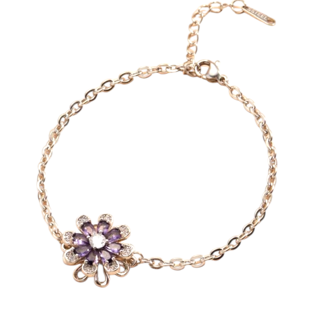 PULSERA ACERO DIJE GIRATORIO COLOR SURTIDO 