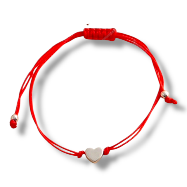 PULSERA ACERO HILO ESTRELLA- CORAZON POR PACK DE 12