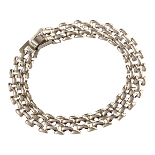 PULSERA ACERO ESTILO MALLA RELOJ