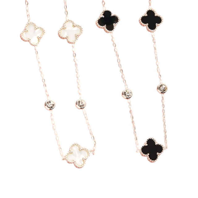 COLLAR ACERO BLANCO VC X 3 CUBICS