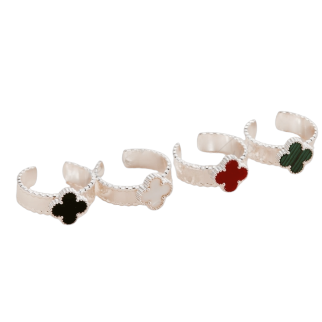 ANILLO ACERO BLANCO VC AJUNSTABLE