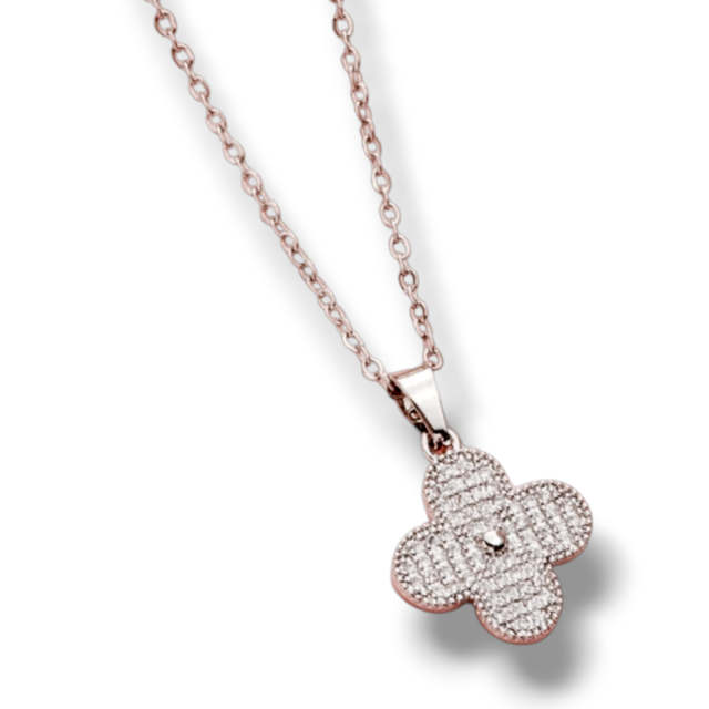 COLLAR ACERO DIJE VC MICROPAVE 