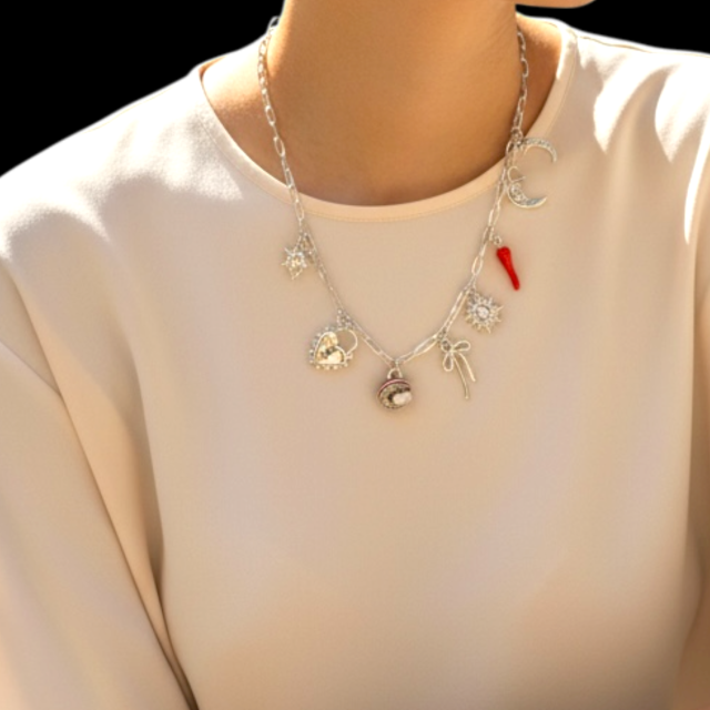 COLLAR ACERO MULTIDIJES AJI Y HONGO