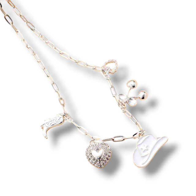 COLLAR ACERO BLANCO MULTIDIJES VAQUERO 