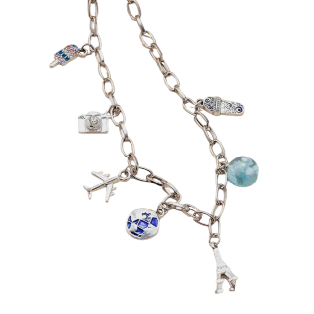 COLLAR ACERO MULTIDIJES VIAJE