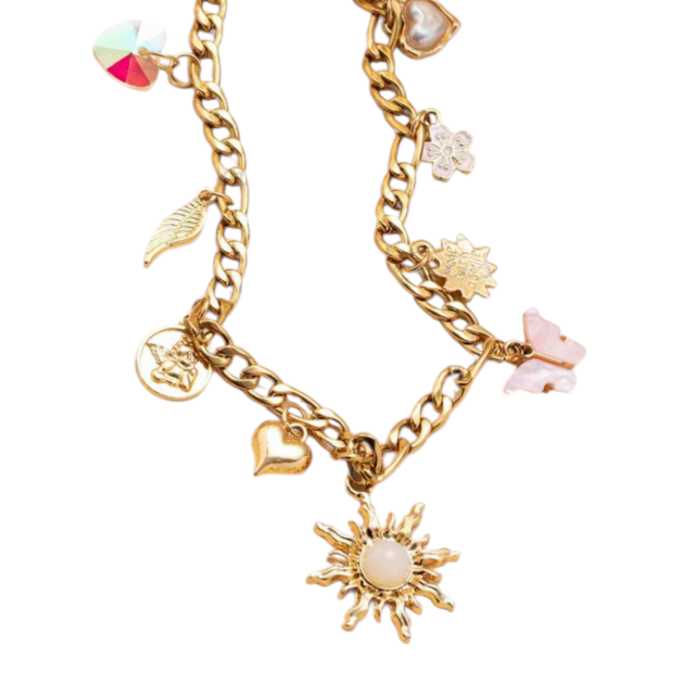 COLLAR ACERO MULTIDIJES SOL