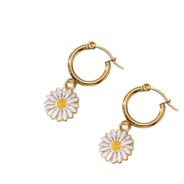 ARO ACERO DORADO ARGOLLA MARGARITA 