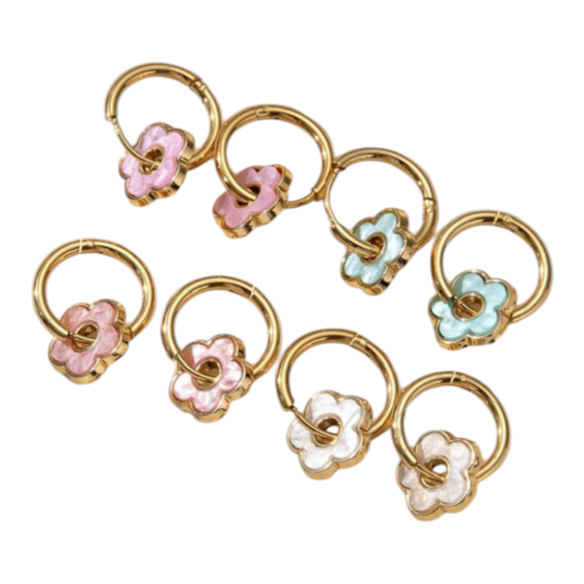 ARO ACERO DORADO FLOR