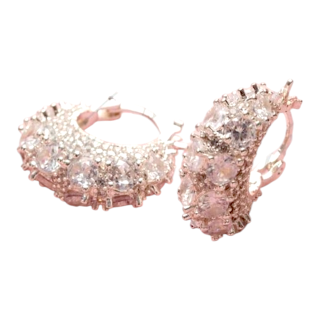 ARO BRONCE BLANCO ARGOLLA BRILLO MICROPAVE