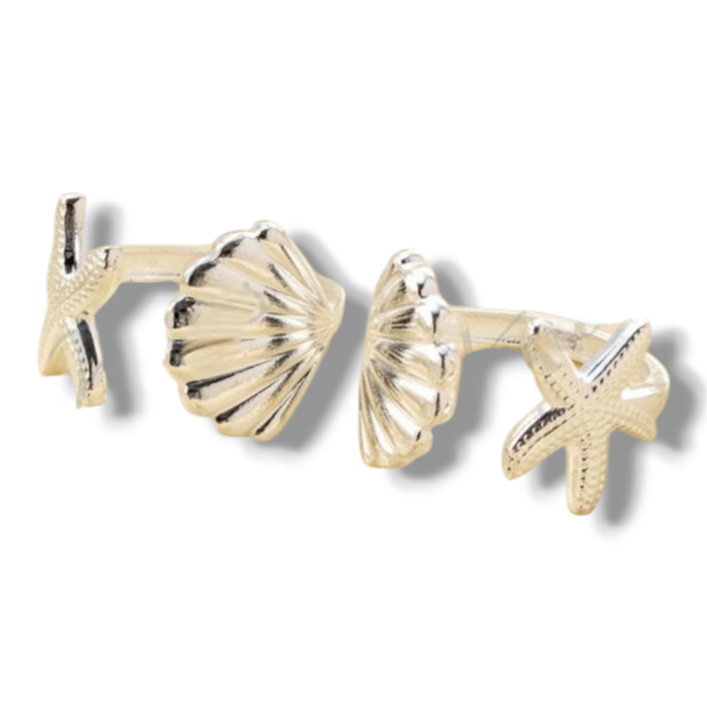 ANILLO ACERO BLANCO MARINO