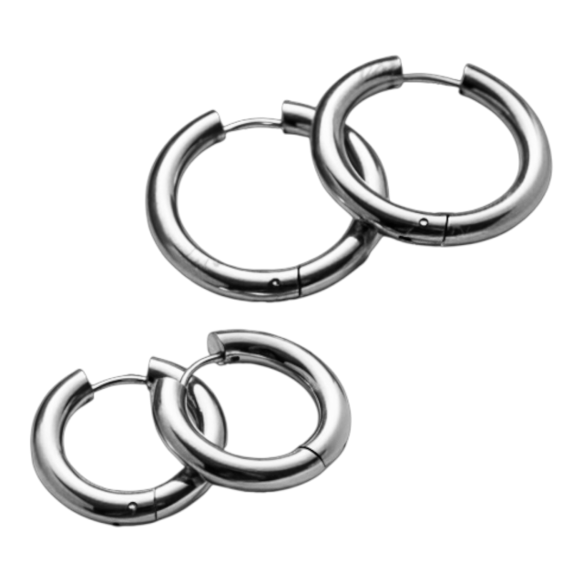 ARO ACERO ARGOLLA CLIP INTERNO