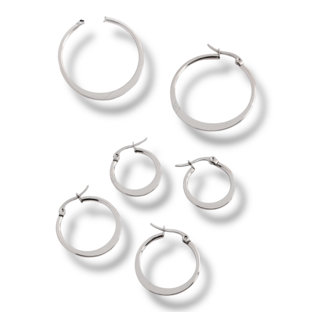 ARO ACERO ARGOLLA PLANA