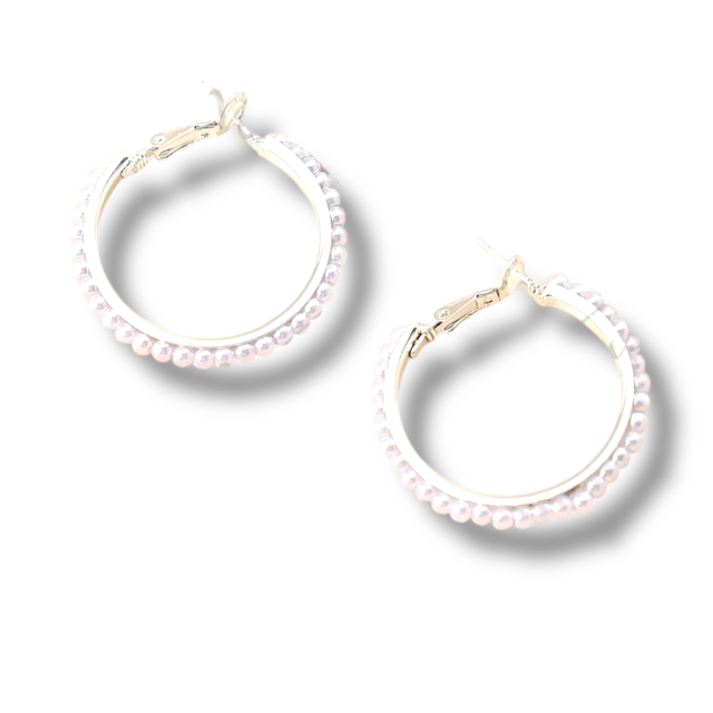 ARGOLLA ACERO BLANCO ARGOLLA PERLAS