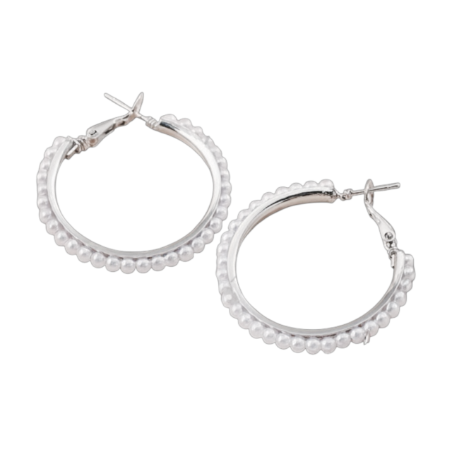 ARO ACERO ARGOLLA PERLAS