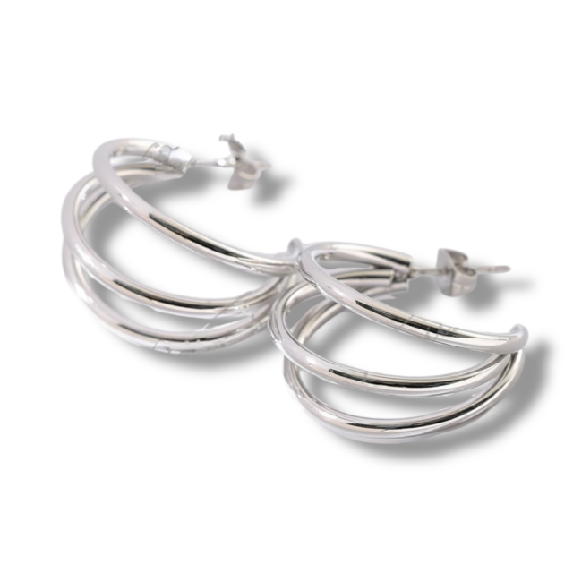 ARO ACERO TRIPLE ARGOLLA 