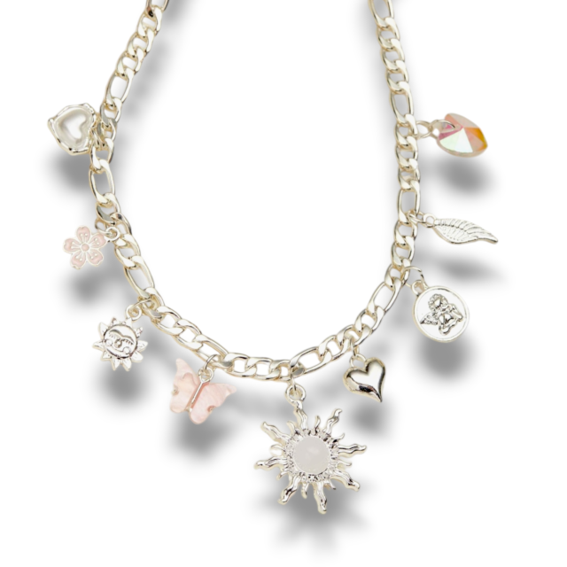 COLLAR ACERO BLANCO MULTIDIJES SOL