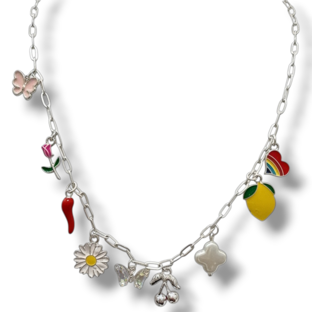 COLLAR ACERO BLANCO MULTIDIJES 