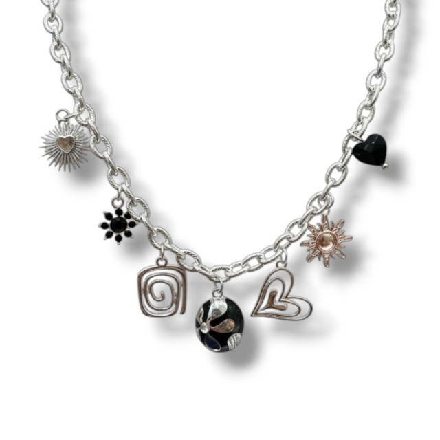 COLLAR ACERO BLANCO MULTIDIJE