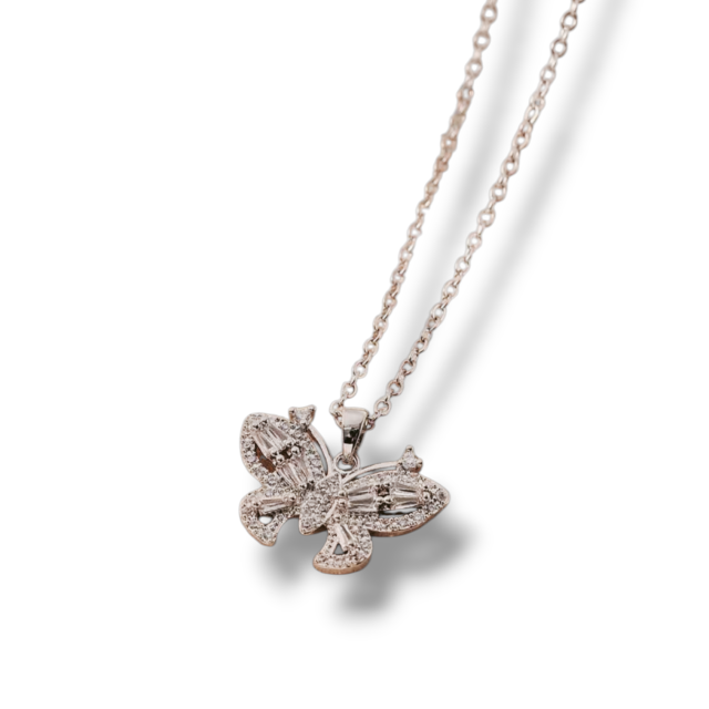 COLLAR ACERO MARIPOSA MICROPAVE 