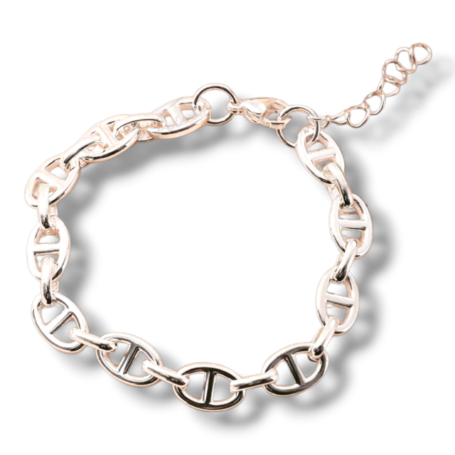 PULSERA ACERO BLANCO DISEÑO