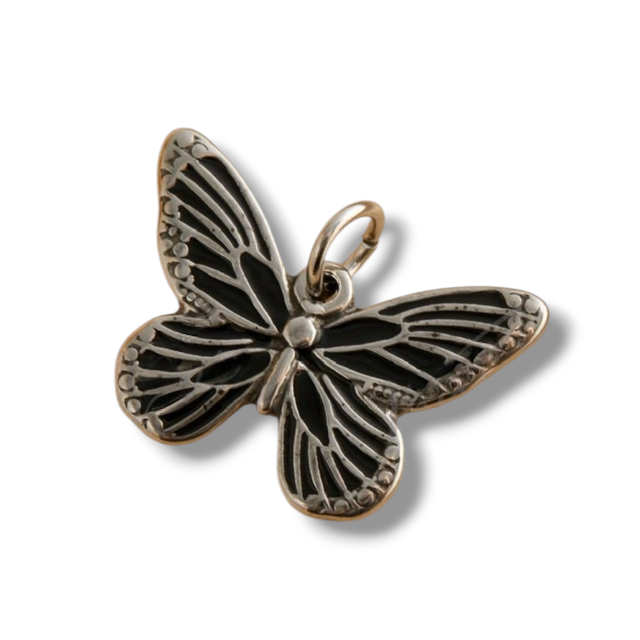DIJE ACERO MARIPOSA X3
