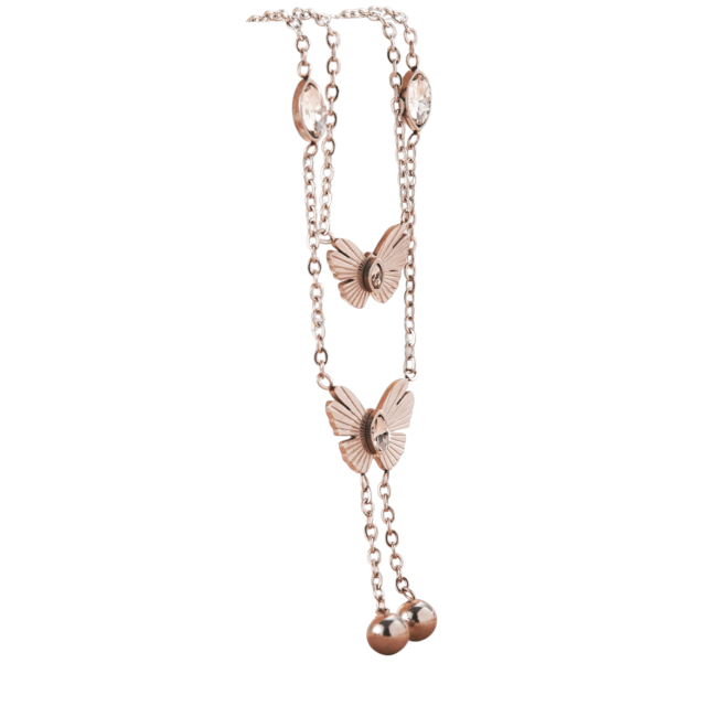 COLLAR ACERP DOBLE MARIPOSA
