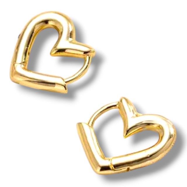 ARO BRONCE DORADO CORAZÓN 