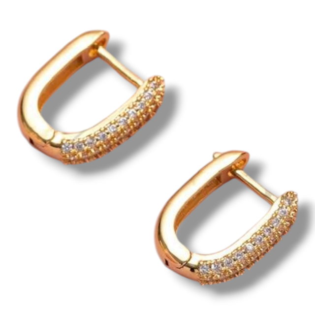 ARO BRONCE DORADO OVALADO MICROPAVE
