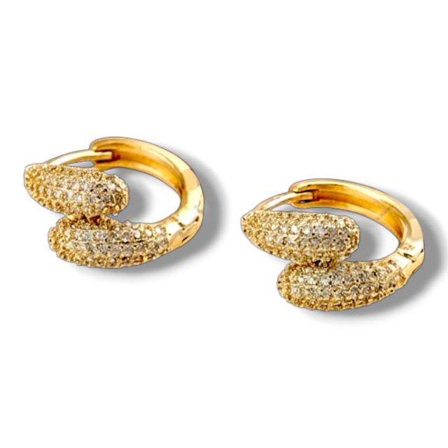 ARO DORADO ARGOLLA DISEÑOS MICROPAVE 