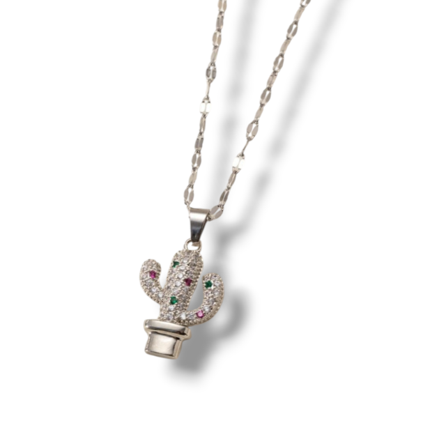 COLLAR ACERO DIJE CAPTUS MICROPAVE 