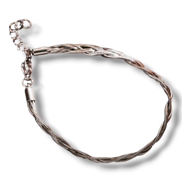 PULSERA ACERO TRENZA