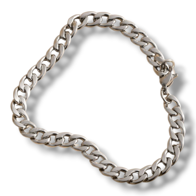 PULSERA ACERO ESLABONES