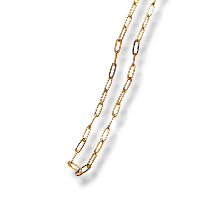 CADENA ACERO DORADO LONG