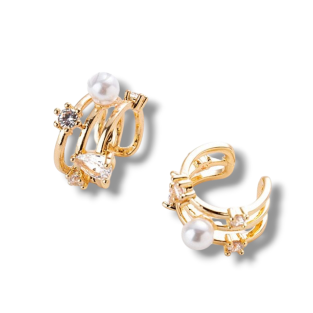 ARO DORADO CUFF PERLA