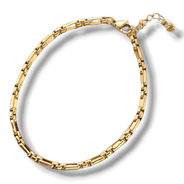 PULSERA ACERO DORADO DISEÑO