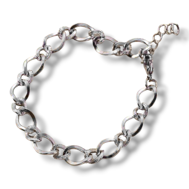 PULSERA ACERO ENTRELAZADA