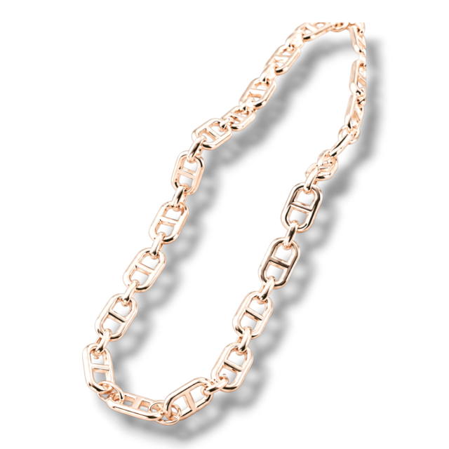 CADENA GARGANTILLA ACERO BLANCO ESTILO HERM