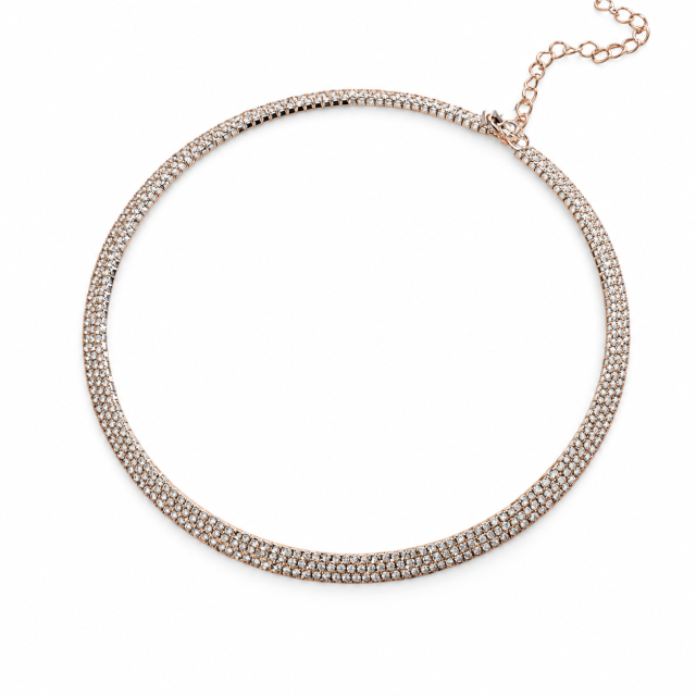 COLLAR FANTASÍA CHOKER STRASS