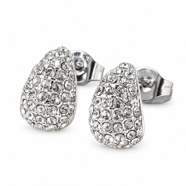 ARO ACERO GOTA STRASS